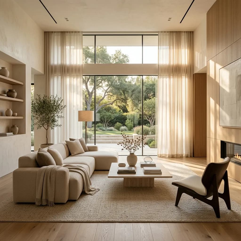 Living room styled with Decornish home decor